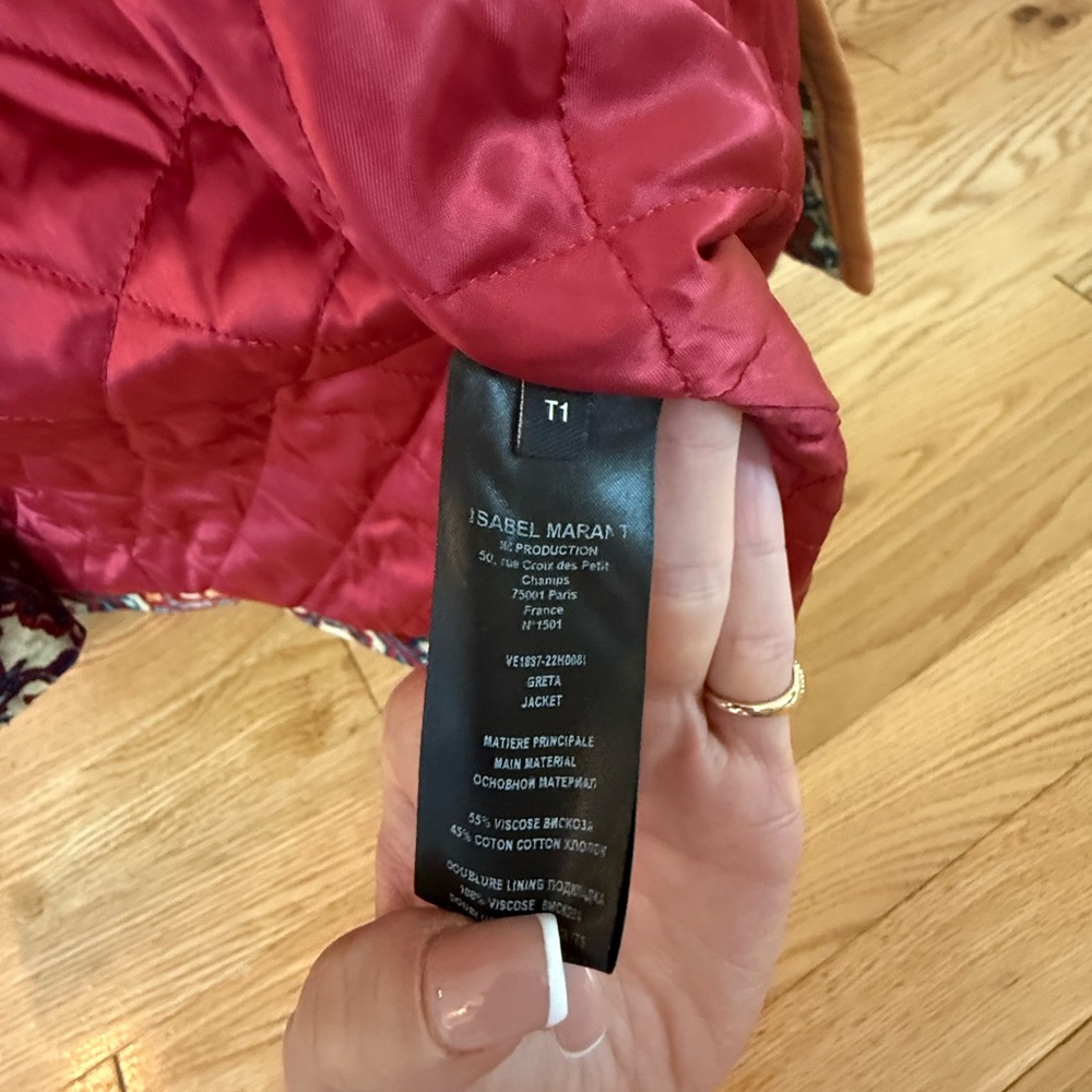 Isabel Marant Boho Tapestry Greta Jacket - Picture 4 of 14